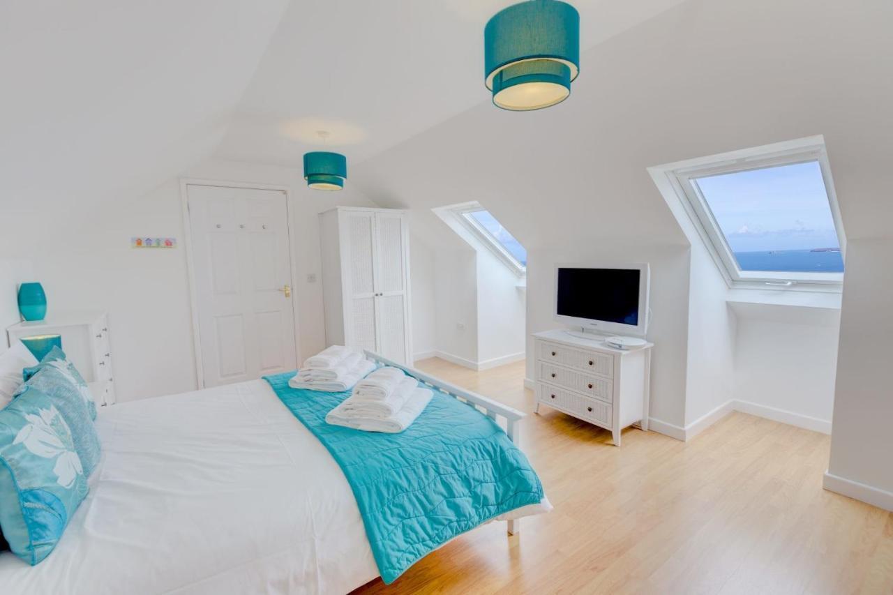 Atlantic Blue Apartment Carbis Bay Bagian luar foto